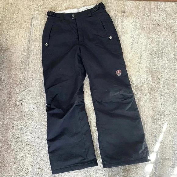 Columbia Convert Snowboarding Pants Ski Snow Insulated Black Youth: 10/12 Unisex - Picture 1 of 10